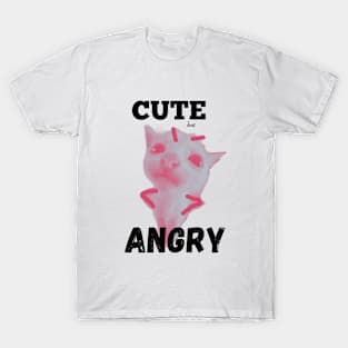 Cute but Angry Cat T-Shirt
